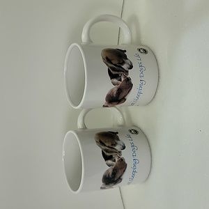SHERWOOD Set Of Two The Dog Collection Mugs